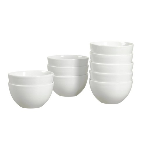 Glass Bowls 16oz White Set Of 6 - Made By Design™ : Target