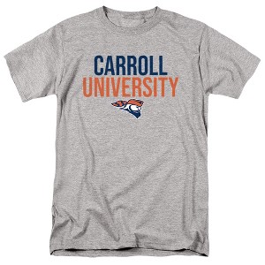 Men's Carroll University Official Stacked T-Shirt - 1 of 4