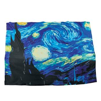 Collections Etc 5-Foot Starry Night Inspired Throw Blanket