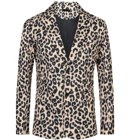Tiger print blazer clearance