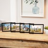 Northlight Collapsible Rectangular Picture Frames - for a 4" x 6" Photos - Black - 2 of 4