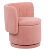 Okak Modern Swivel Accent Chairs, 360 Degree Swivel Back Sofa Chair With Storage Space, Suitable for Bedroom and Living Room - 4 of 4