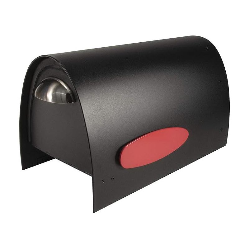 Spira Mailbox Black Postbox Medium Size, 1 of 2