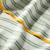 Broken Stripe Border Stitch Throw Blanket Green/Yellow - Hearth & Hand™ with Magnolia - 3 of 3