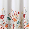 72"x72" Clarissa Floral Shower Curtain - Lush Décor - 3 of 4