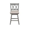 24" Brookline Xx Back Swivel Counter Stool - Home 2 Office - 3 of 4