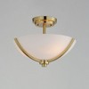 Maxim Lighting Deven 3 - Light Semi-Flush Mount in  Satin Brass - 2 of 4