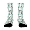 Dsane Samoyed Christmas Women Printed Crew Socks Funny Funky Socks Soft Polyester Novelty Gifts for Artists Men - 3 of 4
