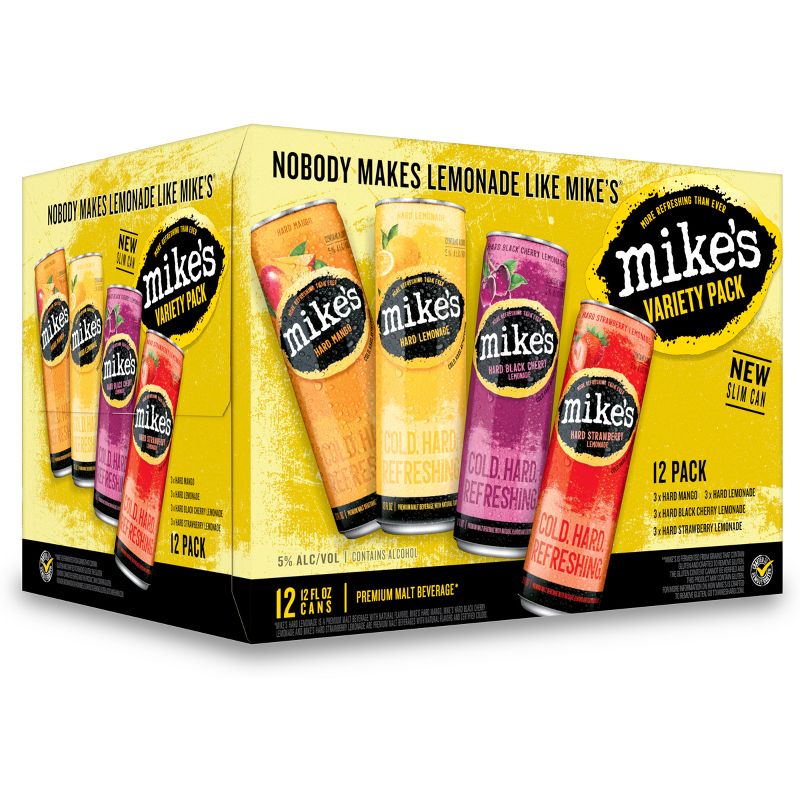 Mike&#39;s Hard Lemonade Variety Pack - 12pk/11.2 fl oz Cans, 1 of 5