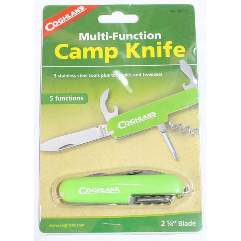 Coghlan's Multi-Function Camp Knife, 7 Functions, Army Camping Swiss Style, 3 of 4