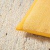TOWN & COUNTRY TERRA Alara Solid Border Handcrafted Indoor Outdoor Decorative Pillow - 4 of 4