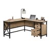 NicBex L-Shaped Desk Modern Multifunctional Gaming Desk with Drawer, Natural Woodgrain Finish for Office, Study - 2 of 4