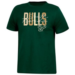 NCAA South Florida Bulls Girls' Crew Neck T-Shirt - 1 of 3