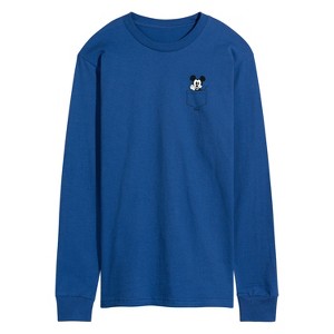 Men's - Disney - Mickey & Friends Long Sleeve Graphic T-Shirt - 1 of 4