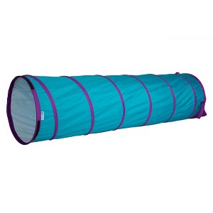 Pacific Play Tents Kids Institutional Tunnel - Teal/Purple - 1 of 4