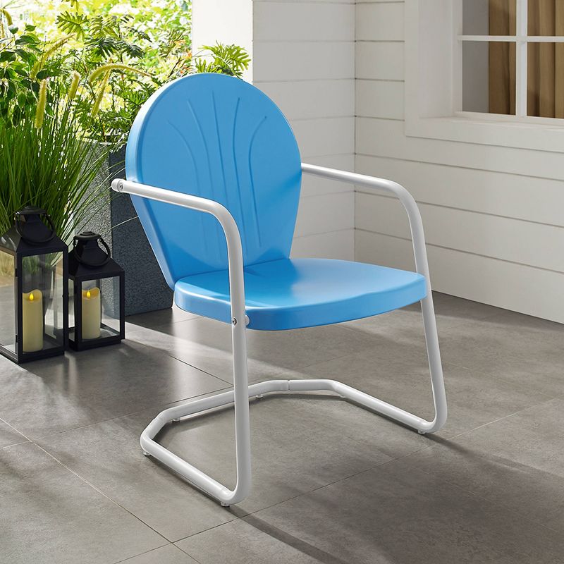 Metal Patio Arm Chair, 4 of 8