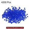 Unique Bargains Loose Craft DIY Earring Necklace Making Acrylic Round Beads 4200 Pcs - 3 of 4
