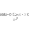 EVERLY JEWELRY | Sterling Silver Multi-Strand Link Bracelet, 7.5 inch - 2 of 4