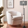 64.5" Noah Modern Industrial Iron Height-Adjustable LED Floor Lamp Black (Includes LED Light Bulb) - JONATHAN Y - 3 of 4
