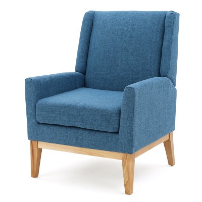 NicBex Accent Chair Mid Century Modern Fabric Armchair with Wood Legs Upholstered Single Sofa Chair for Bedroom,Living Room