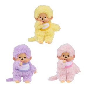 BLIND PICK Sekiguchi Monchhichi Colorful Assortment Plush Dolls - 1 of 4