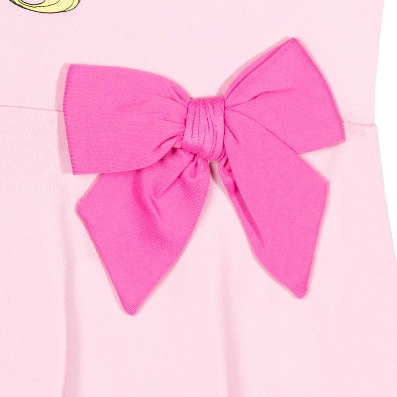 Disney Princess Ariel Snow White Rapunzel Belle Cinderella Big Girls 2 Pack Dresses multicolor / pink , 4 of 7