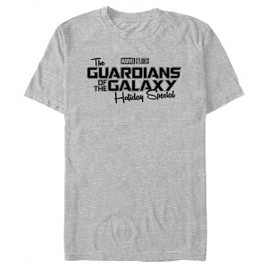 Men's Guardians of the Galaxy Holiday Special Black Logo T-Shirt - 1 of 4