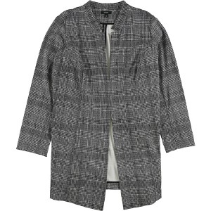 Alfani Womens Plaid Topper Jacket - 1 of 1