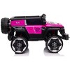 12V Electric Kids Ride on Car with Remote Control, 2 Seater 4WD Off-Road Truck with Decor Spare Tire, 25W Dual Motor - 4 of 4