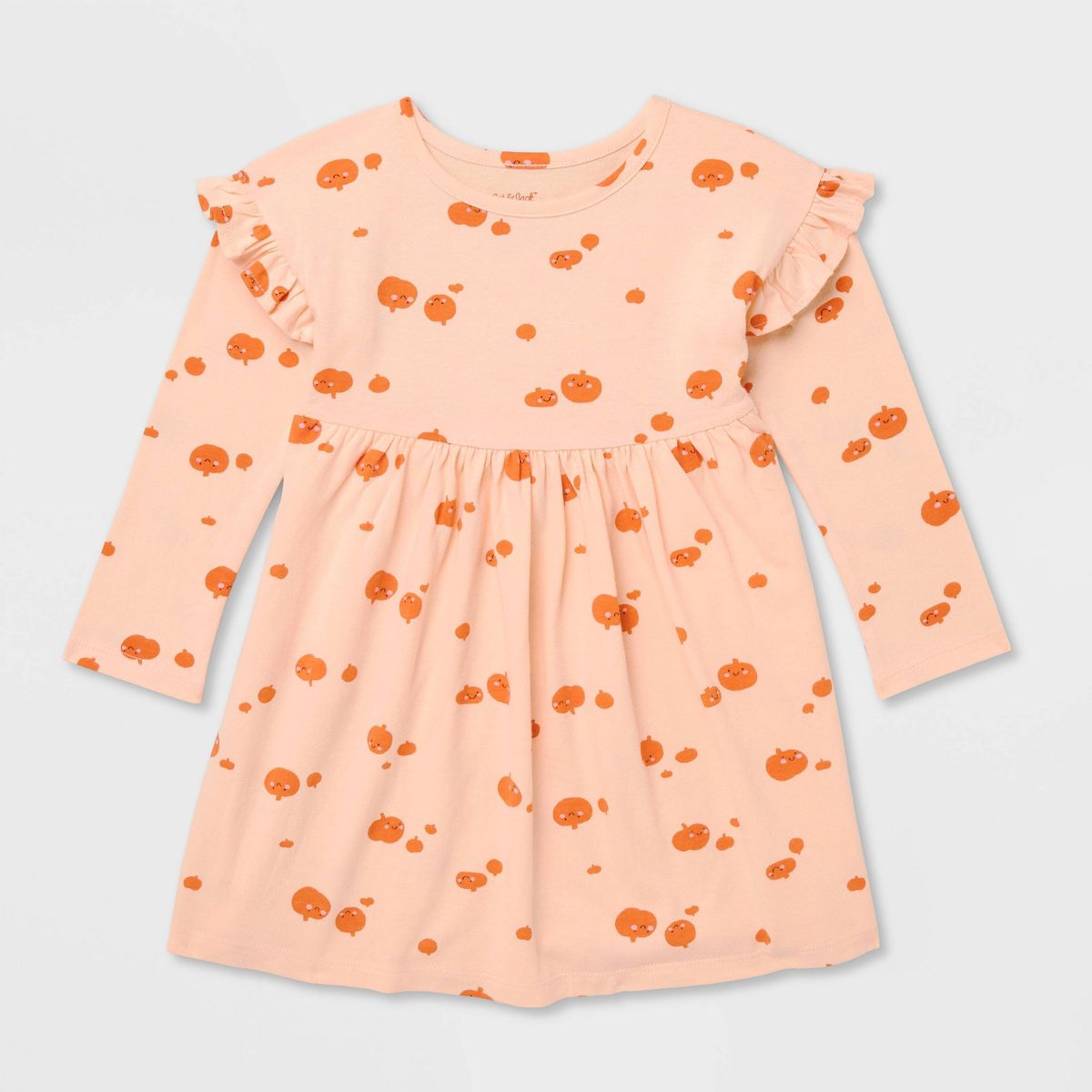 Baby & Toddler Girls' Halloween Long Sleeve Dress - Cat & Jack™ - thumbnail 9