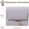 FATMOON  Women’s Wallet - RFID Blocking Bifold Purse with Premium Leather, Multi-Compartment Organizer for Cards, Cash, ID for Daily Use & Travel - 3 of 4