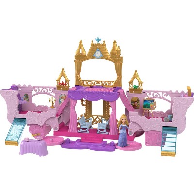 Disney Princess Carriage To Castle Transforming Playset 18pc With ...