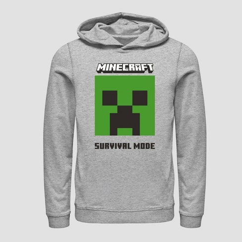 Minecraft creeper hoodie target hotsell