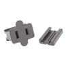 Novelty Lights Brown Snap-On Vampire Plug SPT-1 for C9/C7 Socket or Zip Cord Wire - 2 of 4
