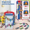 VATOS 25pcs Sliding Track Truck Car Toy Parking Toy with 10 Cars for Boys Aged 3+ - 3 of 4
