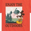 Boys' - Disney - Enjoy The Outdoors Mickey Short Sleeve Graphic T-Shirt - 2 of 4