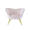 CAVINAS Stylish Accent Chair Living Room,Comfy Arm Chair with High-Resilience Sponge,Modern Accent Chair for Living Room,Bedroom - 2 of 4