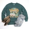 Simply Sage Market Women's Garment Dyed Graphic Sweatshirt Wander Without Reason Desert Van - 3 of 3