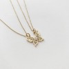 BFF Butterfly Necklace Duo in Gold, Rose Gold, Silver - Honeycat - 4 of 4