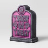 12" Lit Trick or Treat Blow Mold Halloween Decorative Prop Purple - Hyde and EEK! Boutique™ - 3 of 3