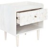 Zinnia 1 Shelf 1 Drawer Nightstand - NST9000 - Safavieh - 4 of 4