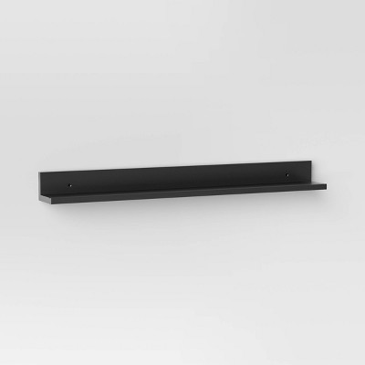 30" Wall Shelf Picture Ledge Black - Room Essentials™