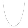 Black Bow Jewelry 1.25mm, Sterling Silver Classic Solid Cable Chain Necklace - 2 of 4