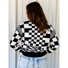 Women's Checkered Sweater - Aapparella - 3 of 3