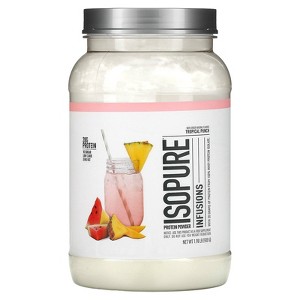 Isopure Infusions Protein Powder, Tropical Punch, 1.98 lb (900 g) - 1 of 2