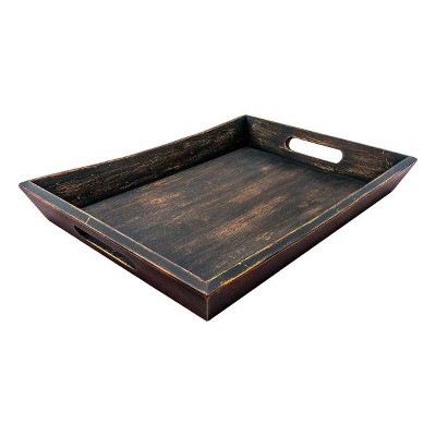 Hub Styler Brown Coffee Table Ottoman Tray
