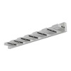45" Modern Chrome 7-Light LED Vanity Light, Square Acrylic Lampshades Wall Mount Fixture for Bathroom, Mirror Lighting - 4 of 4