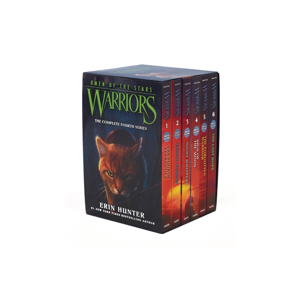 Warriors: Omen of the Stars Box Set: Volumes 1 to 6 - by Erin Hunter (Paperback)