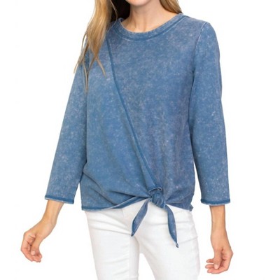 Women's River Washed Twist Terry Pullover - habitat