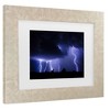 Trademark Fine Art - Christian Skilbeck Fingers Of God Matted Framed Art - 3 of 4